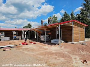 Robuste Pferdestall - Konstruktionen, Außenstall und Stallanlagen für den idealen Pferdehof