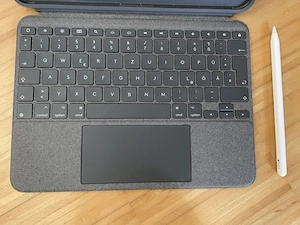 IPad Logitech Magic Keyboard + Apple Pencil Bild 2