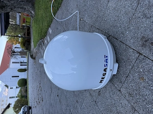 Mega Sat Anlage komplett mit Receiver und Modul 