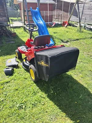 Wolf-Garten Rasenmäher Traktor  Bild 5