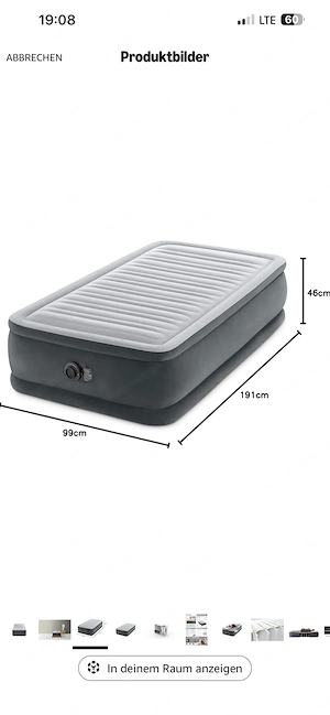 Intex Luftbett 99x191x46cm  Bild 3