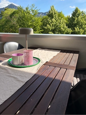 Gartenmöbel-Set (Tisch + 4 Stühle) Bild 4