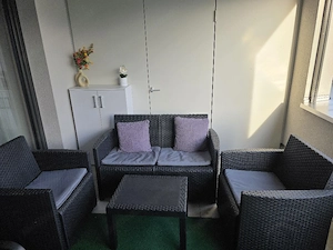 Lounge set Balkonmöbel