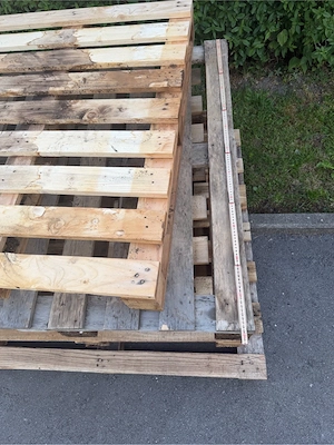 5 Paletten ca 120x100 cm GRATIS Bild 2