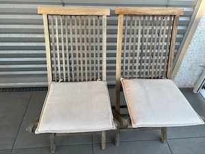 Gartenstühle zu verschenken