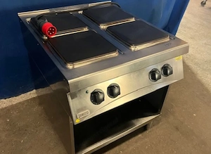 Elektroherd Gastro 400 V 4 Platten Herd Zanussi  Bild 3