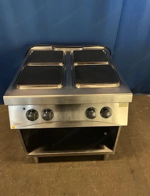 Elektroherd Gastro 400 V 4 Platten Herd Zanussi  Bild 5