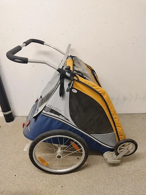Chariot 2-Sitzer Fahrradanhänger   Geschwisterwagen   Premium Qualität Bild 4
