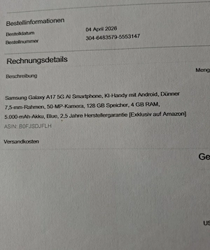 Samsung Galaxy A17 Bild 5