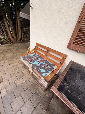 palletten Hocker