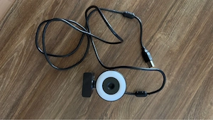 USB Kamera mit Leuchtring