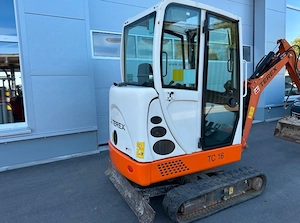 Terex TC16 mit Kabine Minibagger Bagger MS01 2 Löffel Bild 3