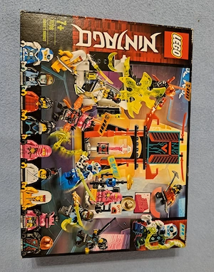 LEGO Ninjago 71708 Gamer-Marktplatz | Komplett mit Anleitung & 9 Minifiguren & OVP