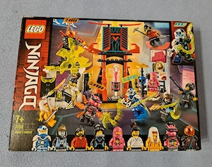 LEGO Ninjago 71708 Gamer-Marktplatz | Komplett mit Anleitung & 9 Minifiguren & OVP