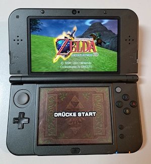 The Legend of Zelda: Ocarina of Time 3D (Nintendo 3DS) Gold-Cover Erstauflage Bild 4