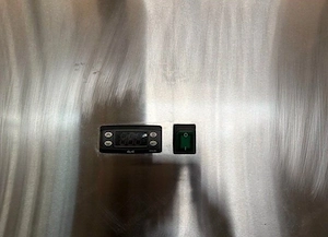 Kühlschrank Edelstahl 200x147x83 cm Bild 5