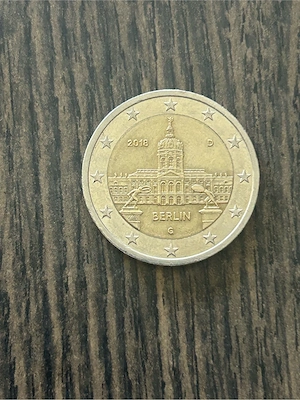 2 Euro Umlaufmünze Deutschland 2018-G