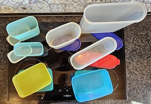 Tupperware Konvolut   verschiedene Vorratsdosen & Behälter Bild 4