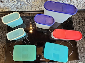 Tupperware Konvolut   verschiedene Vorratsdosen & Behälter Bild 3