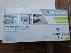 Regal neu, Original verpackt