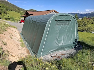 Garagenzelt 9.6m x 5m, Höhe 3.4m  Bild 4