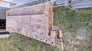 Hobelbank Holz alt Bild 4