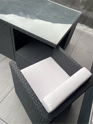 Garten bzw. Terassenmöbel Poly Rattan Bild 3