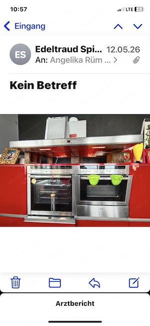 Küche Dampfgarer(neu), induktionsherd ( gebraucht & Dunstabzug : Neff-Inseldunstabzug ( nie montiert Bild 4