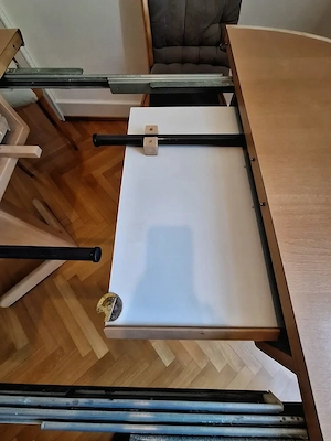 Massiver Esstisch ausziehbar -Buche  -Tischlerarbeit Bild 6