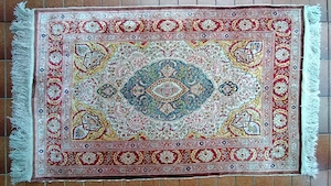 Kunstvoller Hereke Teppich Exclusiv Handgeknüpft aus der Türkei Bild 5