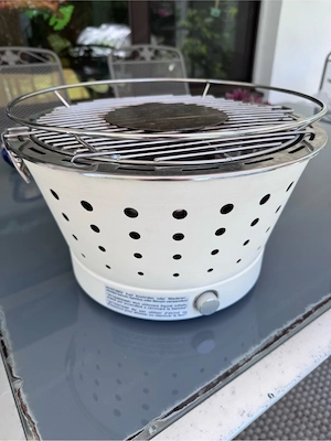 Kohlgrill für Tisch