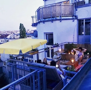 TOP PREIS! Stylische Multifunktions-Doppelliege   Sonnenliege (Polyrattan) mit Tischchen Bild 3