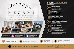 MEZAMI Service   Entrümpelung   Räumung   Transport   Hausmeisterservice Bild 2
