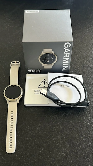 Garmin Venu 2S, Originalverpackung + Rechnung