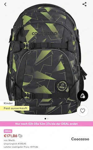 NEU Schulrucksack Rucksack coocazoo Mate 30L Bild 3
