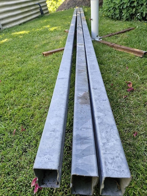 Formrohr Verzinkt 50x86 3,6m 3 Stk