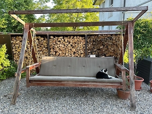Hollywoodschaukel Vollholz