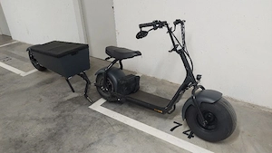 Custom E-Scooter   Chopper Bild 2