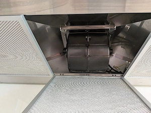 CIARRA Dunstabzugshaube 90 cm Umluft Abluft Bild 3