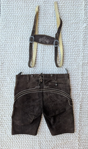 Lederhose Größe 54 Bild 2