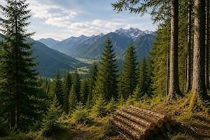Suche Waldgrundstück im Vorarlberger Oberland