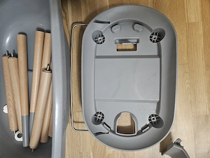Hochwertige Babybadewanne von Bebe jou mit Ständer Bild 3