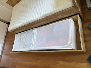Kinderbett  Jugendbett Massivholz Eiche Bild 3