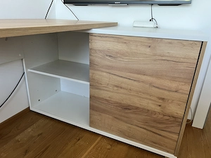 Eckschreibtisch mit Stauraum Bild 2