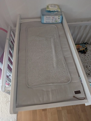 nagel neues gitterbett mit wickelauflage Bild 2