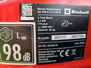 Einhell Benzin-Rasenmäher  Bild 2
