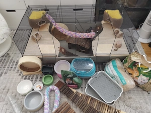Sehr Groß Käfig für Nagetiere  Bild 3