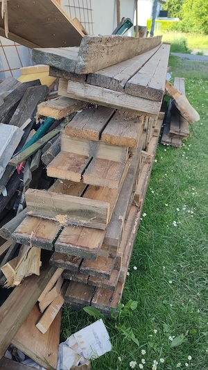 Terrassenbretter alt