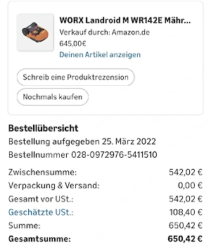 Rasenroboter Worx Bild 5