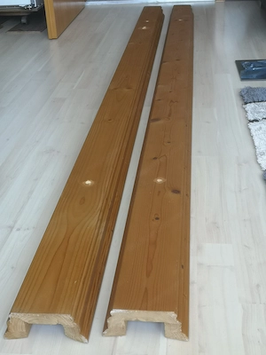 Zierbalken Massivholz Bild 2